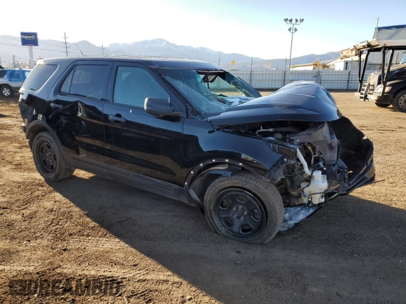 2014 Ford Utility Police Interceptor with VIN 1FM5K8AR9EGC60497, listed as a Copart auction lot 85083474 with 0 mi miles and Clean Title. Bid and sale history available at carsss.com. Image 4.