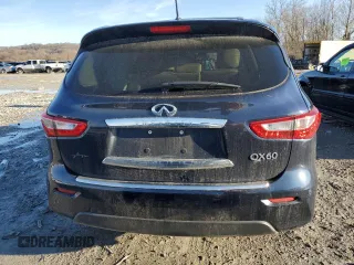2015 Infiniti QX60 with VIN 5N1AL0MM1FC532353, listed as a Copart auction lot 43291125 with 87,530 mi miles and Salvage title. Bid and sale history available at DreamBid. Image 6.