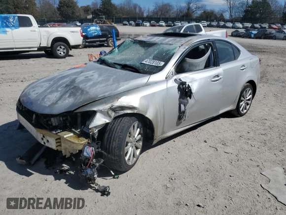 2009 Lexus IS 250 with VIN JTHCK262095033140, listed as a Copart auction lot 47028105 with Not provided miles and Clean title. Bid and sale history available at DreamBid. Image 1.