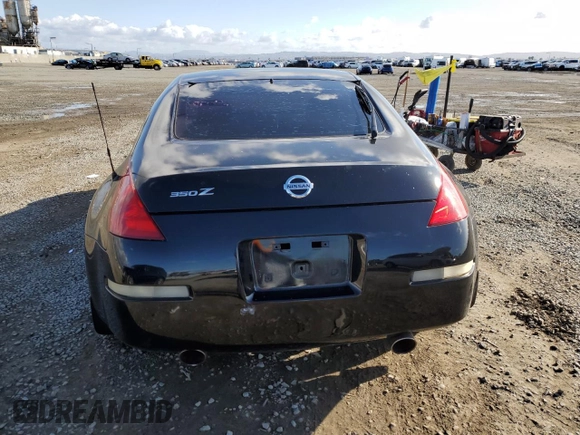 2005 Nissan 350Z 35th Anniversary Edition с VIN JN1AZ34D55M603330, выставлен на аукционе Copart как лот 48252545 с пробегом 205 922 миль миль и Списание • Salvage title. История ставок и продаж доступна на DreamBid. Изображение 6.