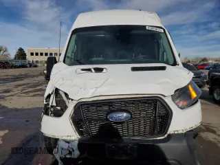 2022 Ford Transit Cargo with VIN 1FTBR3U80NKA64888, listed as a Copart auction lot 83809614 with 75,978 mi miles and Salvage Title. Bid and sale history available at DreamBid. Image 5.