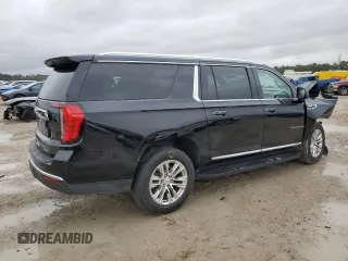 2022 GMC Yukon XL SLT with VIN 1GKS2GKDXNR209507, listed as a Copart auction lot 45223455 with 112,316 mi miles and Salvage Title. Bid and sale history available at carsss.com. Image 3.