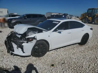 2023 Lexus ES with VIN 58ABA1C11PU030146, listed as a Copart auction lot 83371624 with 0 mi miles and Salvage Title. Bid and sale history available at carsss.com. Image 1.