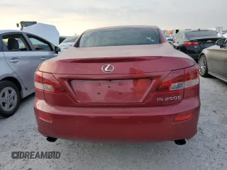 2012 Lexus IS 250 C with VIN JTHFF2C28C2523081, listed as a Copart auction lot 75138684 with Not provided miles and Salvage title. Bid and sale history available at DreamBid. Image 6.