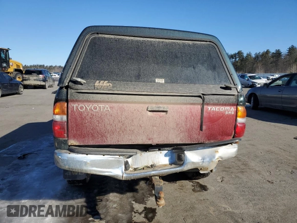 2002 Toyota Tacoma z VIN 5TEPM62N12Z011042, wystawiony jako Copart lot #47381135 z przebiegiem 217 358 mil mil oraz Szkoda całkowita • Salvage title. Historia ofert i sprzedaży dostępna na DreamBid. Obrazek 6.
