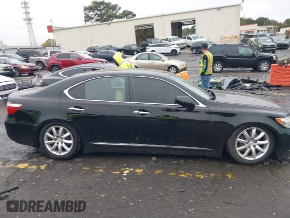 2007 Lexus LS 460 with VIN JTHBL46F175023561, listed as a IAAI auction lot 40870832 with 237,969 mi miles and . Bid and sale history available at DreamBid. Image 14.