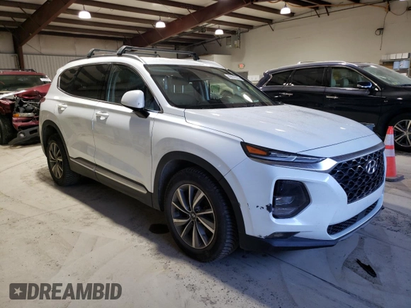 2020 Hyundai Santa Fe SEL with VIN 5NMS3CAD2LH300288, listed as a Copart auction lot 49619335 with 72,123 mi miles and Salvage Title. Bid and sale history available at carsss.com. Image 4.