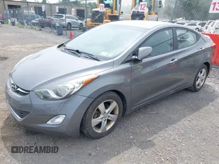 2013 Hyundai Elantra GLS with VIN 5NPDH4AE8DH300258, listed as a IAAI auction lot 42707015 with 124,110 mi miles and . Bid and sale history available at DreamBid. Image 2.