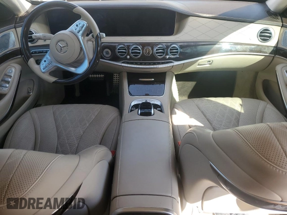 2020 Mercedes-Benz S 560 with VIN WDDUG8DB7LA523768, listed as a Copart auction lot 49408055 with Not Provided miles and Salvage Title. Bid and sale history available at DreamBid. Image 8.