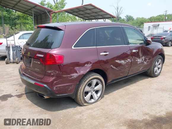 2010 Acura MDX with VIN 2HNYD2H25AH524745, listed as a IAAI auction lot 42471605 with 179,409 mi miles and . Bid and sale history available at DreamBid. Image 4.