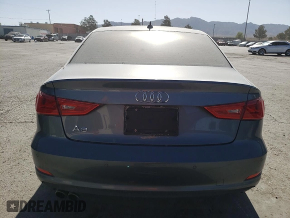 2016 Audi A3 1.8T Premium with VIN WAUA7GFF6G1094777, listed as a Copart auction lot 51149393 with 28,164 mi miles. Bid and sale history available at carsss.com. Image 6.