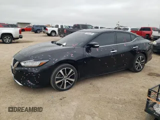 2021 Nissan Maxima SV z VIN 1N4AA6CV7MC514093, wystawiony jako Copart lot #53454705 z przebiegiem 99 428 mil mil oraz Szkoda całkowita • Salvage title. Historia ofert i sprzedaży dostępna na DreamBid. Obrazek 1.