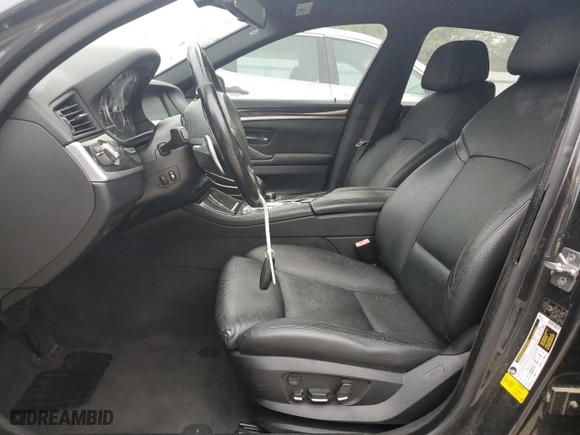 2012 BMW 5 Series 528i with VIN WBAXG5C5XCDW92325, listed as a Copart auction lot 51103825 with 109,854 mi miles and Salvage Title. Bid and sale history available at carsss.com. Image 7.