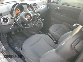 2012 FIAT 500 Pop with VIN 3C3CFFAR5CT384154, listed as a Copart auction lot 58067575 with 98,306 mi miles and Salvage title. Bid and sale history available at DreamBid. Image 8.