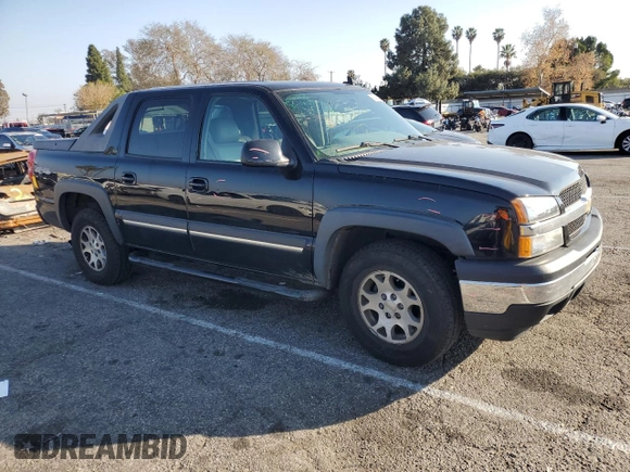 2006 Chevrolet Avalanche Z71 with VIN 3GNEK12Z26G243936, listed as a Copart auction lot 89302025 with 79,905 mi miles and Salvage Title. Bid and sale history available at carsss.com. Image 4.