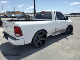 2015 Ram 1500 Sport with VIN 3C6JR6CT8FG687324, listed as a Copart auction lot 56992605 with 123,952 mi miles and Salvage title. Bid and sale history available at DreamBid. Image 3.