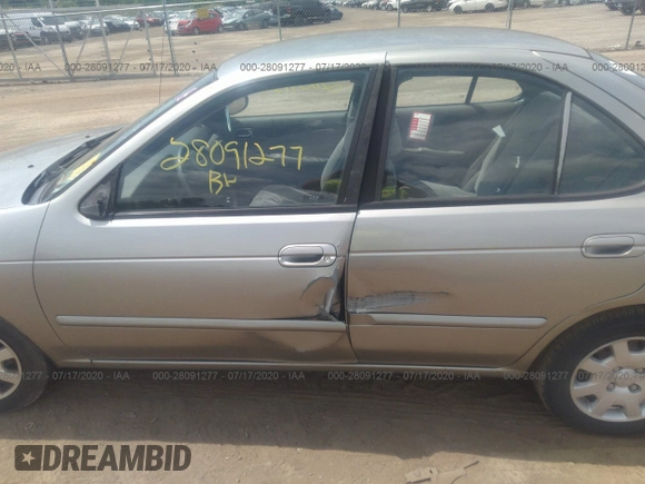 2001 Nissan Sentra GXE z VIN 3N1CB51D61L500385, wystawiony jako IAAI lot #28091277 z przebiegiem 172 807 mil mil oraz . Historia ofert i sprzedaży dostępna na DreamBid. Obrazek 6.