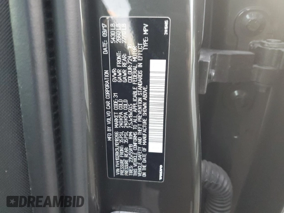 2018 Volvo XC60 Momentum with VIN YV4102RK9J1018266, listed as a Copart auction lot 80451614 with 126,082 mi miles and Salvage Title. Bid and sale history available at DreamBid. Image 13.