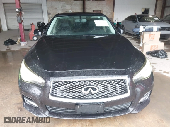 2015 Infiniti Q50 with VIN JN1BV7AP1FM342558, listed as a IAAI auction lot 42729484 with 142,235 mi miles and . Bid and sale history available at DreamBid. Image 6.