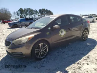 2015 Kia Forte LX with VIN KNAFX4A68F5334379, listed as a Copart auction lot 46833825 with 181,072 mi miles and Salvage Title. Bid and sale history available at DreamBid. Image 1.
