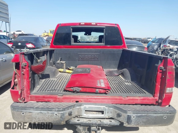 2011 Nissan Titan SV with VIN 1N6BA0ED0BN308385, listed as a IAAI auction lot 41681034 with 184,681 mi miles and . Bid and sale history available at DreamBid. Image 16.