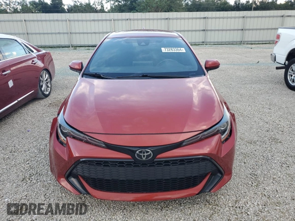 2019 Toyota Corolla Hatchback SE with VIN JTNK4RBE3K3063696, listed as a Copart auction lot 73283364 with 63,822 mi miles and Salvage Title. Bid and sale history available at carsss.com. Image 5.