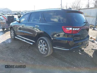 2018 Dodge Durango Citadel Anodized Platinum with VIN 1C4SDJET4JC415196, listed as a IAAI auction lot 41218428 with 138,719 mi miles and . Bid and sale history available at DreamBid. Image 3.