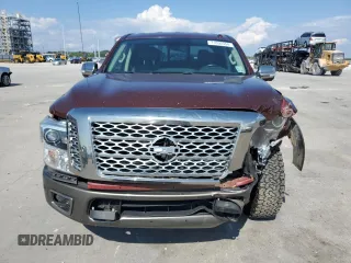 2018 Nissan Titan Pro-4X z VIN 1N6AA1E50JN526481, wystawiony jako Copart lot #71800504 z przebiegiem 147 463 mil mil oraz Szkoda całkowita • Salvage title. Historia ofert i sprzedaży dostępna na DreamBid. Obrazek 5.