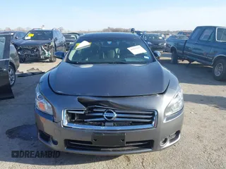 2014 Nissan Maxima 3.5 S with VIN 1N4AA5AP4EC476676, listed as a IAAI auction lot 41853243 with 104,616 mi miles. Bid and sale history available at carsss.com. Image 12.