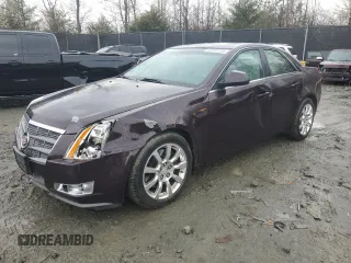 2008 Cadillac CTS RWD w/1SB with VIN 1G6DV57V880210992, listed as a Copart auction lot 49197235 with 81,927 mi miles and Salvage Title. Bid and sale history available at carsss.com. Image 1.