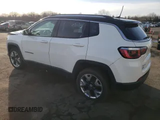 2018 Jeep Compass Limited with VIN 3C4NJDCB1JT349101, listed as a Copart auction lot 48759155 with 59,431 mi miles and Salvage Title. Bid and sale history available at carsss.com. Image 2.