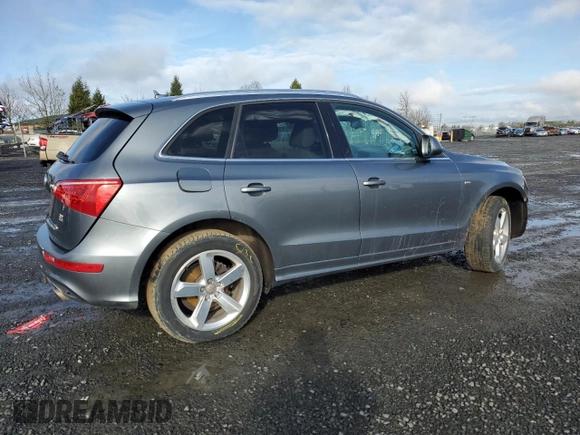 2012 Audi Q5 Premium Plus with VIN WA1DKAFP8CA001914, listed as a Copart auction lot 48700845 with 134,118 mi miles and Salvage title. Bid and sale history available at DreamBid. Image 3.