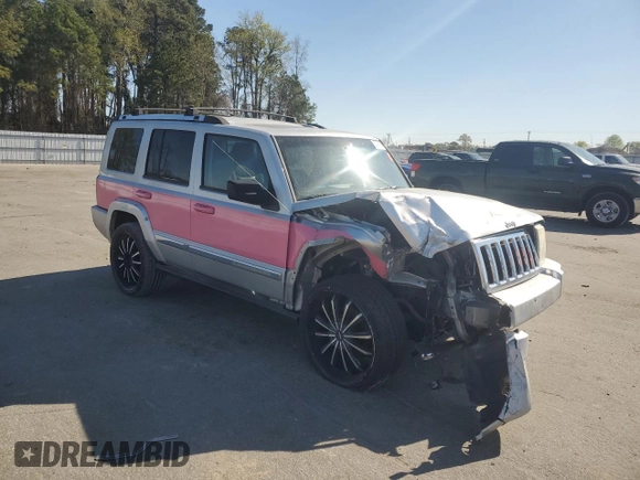 2007 Jeep Commander Limited with VIN 1J8HH58247C659716, listed as a Copart auction lot 50767605 with 235,901 mi miles and Salvage title. Bid and sale history available at DreamBid. Image 4.