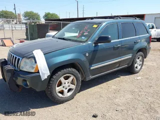 2005 Jeep Grand Cherokee Limited with VIN 1J4HR58N35C506489, listed as a IAAI auction lot 41675351 with 182,738 mi miles. Bid and sale history available at carsss.com. Image 2.