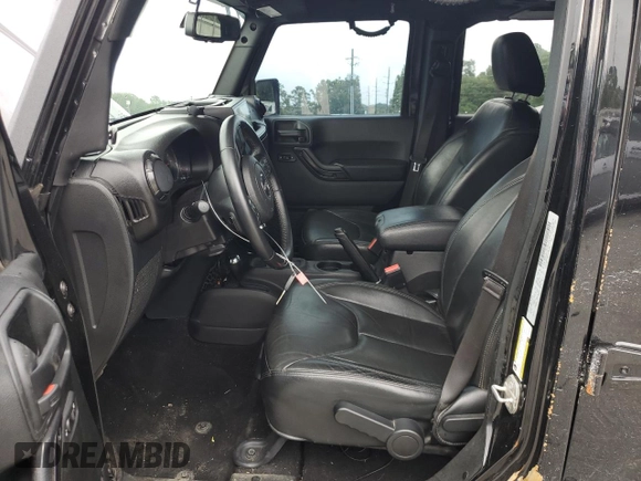 2017 Jeep Wrangler Unlimited Sahara с VIN 1C4BJWEG3HL699780, выставлен на аукционе Copart как лот 59678535 с пробегом 94 436 миль миль и Чистый • Clean title. История ставок и продаж доступна на DreamBid. Изображение 7.