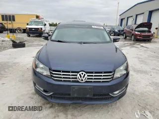 2015 Volkswagen Passat SEL Premium with VIN 1VWCV7A34FC051649, listed as a Copart auction lot 57794895 with 159,824 mi miles and Salvage title. Bid and sale history available at DreamBid. Image 5.