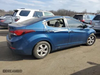 2015 Hyundai Elantra Limited with VIN KMHDH4AE2FU258352, listed as a Copart auction lot 47687265 with 138,322 mi miles and Clean Title. Bid and sale history available at carsss.com. Image 3.