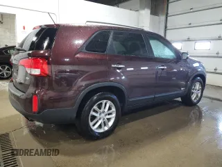 2015 Kia Sorento LX with VIN 5XYKTDA66FG616587, listed as a Copart auction lot 50410775 with 181,900 mi miles and Clean Title. Bid and sale history available at DreamBid. Image 3.