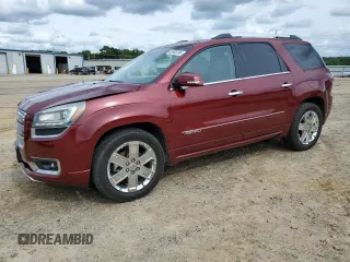 2015 GMC Acadia Denali z VIN 1GKKVTKD7FJ296167, wystawiony jako Copart lot #58585785 z przebiegiem 110 250 mil mil oraz Szkoda całkowita • Salvage title. Historia ofert i sprzedaży dostępna na DreamBid. Obrazek 1.