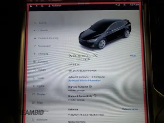 2016 Tesla Model X 70D z VIN 5YJXCBE25GF004035, wystawiony jako Copart lot #43964955 z przebiegiem 127 100 mil mil oraz Szkody całkowita. Historia ofert i sprzedaży dostępna na DreamBid. Obrazek 9.