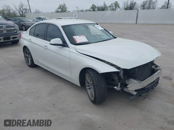 2017 BMW 3 Series 330i with VIN WBA8B9G51HNU09431, listed as a IAAI auction lot 41869627 with 87,719 mi miles. Bid and sale history available at carsss.com. Image 1.