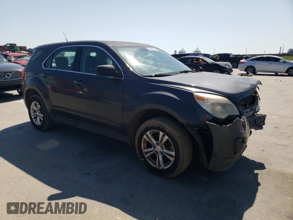 2011 Chevrolet Equinox LS with VIN 2GNALBEC2B1147400, listed as a Copart auction lot 52441585 with 123,546 mi miles and Salvage Title. Bid and sale history available at carsss.com. Image 4.