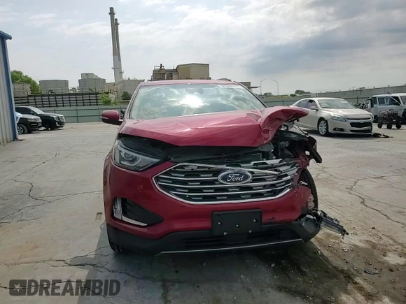 2020 Ford Edge SEL z VIN 2FMPK3J97LBB63122, wystawiony jako Copart lot #58329615 z przebiegiem 39 184 mil mil oraz Szkoda całkowita • Salvage title. Historia ofert i sprzedaży dostępna na DreamBid. Obrazek 14.
