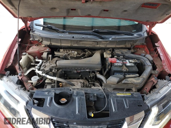 2017 Nissan Rogue SV z VIN 5N1AT2MN0HC834739, wystawiony jako Copart lot #57524185 z przebiegiem 164 175 mil mil oraz Szkoda całkowita • Salvage title. Historia ofert i sprzedaży dostępna na DreamBid. Obrazek 11.