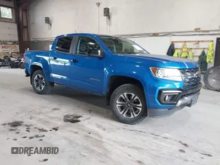 2021 Chevrolet Colorado 4WD Z71 with VIN 1GCGTDEN7M1229129, listed as a IAAI auction lot 42709898 with 34,847 mi miles and . Bid and sale history available at DreamBid. Image 1.