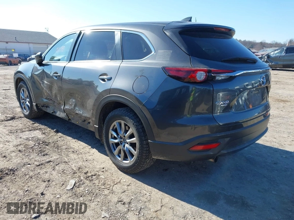 2016 Mazda CX-9 Sport with VIN JM3TCBBY8G0118088, listed as a IAAI auction lot 41710275 with 128,400 mi miles. Bid and sale history available at carsss.com. Image 3.