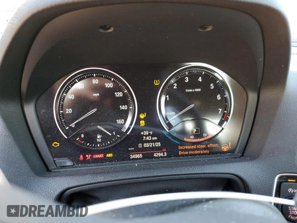 2020 BMW 2 Series M240i xDrive with VIN WBA2J7C02L7E06027, listed as a Copart auction lot 47505195 with 34,965 mi miles and Salvage Title. Bid and sale history available at carsss.com. Image 9.