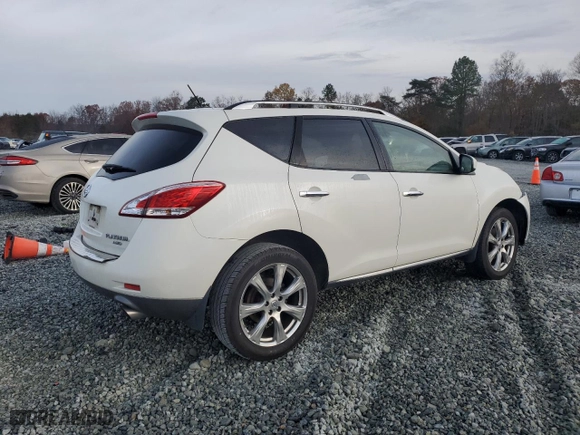 2014 Nissan Murano SV with VIN JN8AZ1MW6EW527970, listed as a Copart auction lot 88789215 with 0 mi miles and Salvage Title. Bid and sale history available at carsss.com. Image 3.