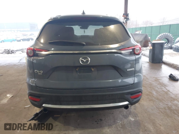 2022 Mazda CX-9 Grand Touring with VIN JM3TCBDY9N0625706, listed as a IAAI auction lot 41500756 with 22,523 mi miles. Bid and sale history available at carsss.com. Image 16.
