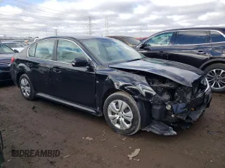 2010 Subaru Legacy 2.5i with VIN 4S3BMCA68A3241421, listed as a Copart auction lot 41120364 with 58,417 mi miles and Salvage Title. Bid and sale history available at carsss.com. Image 4.